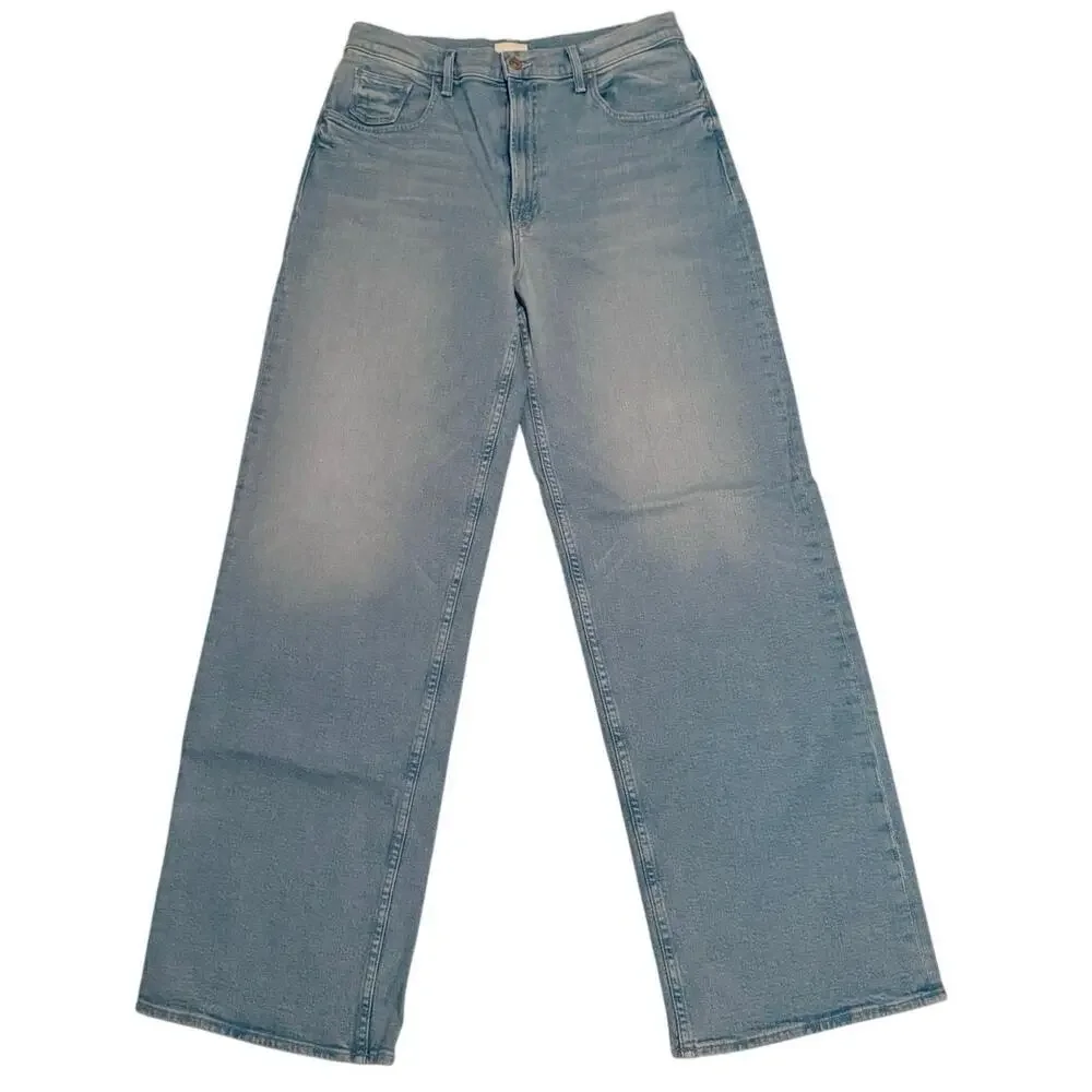 MOTHER High Waisted Spinner Zip Heel Norway Dude Jeans Size 32 - Picture 2 of 10
